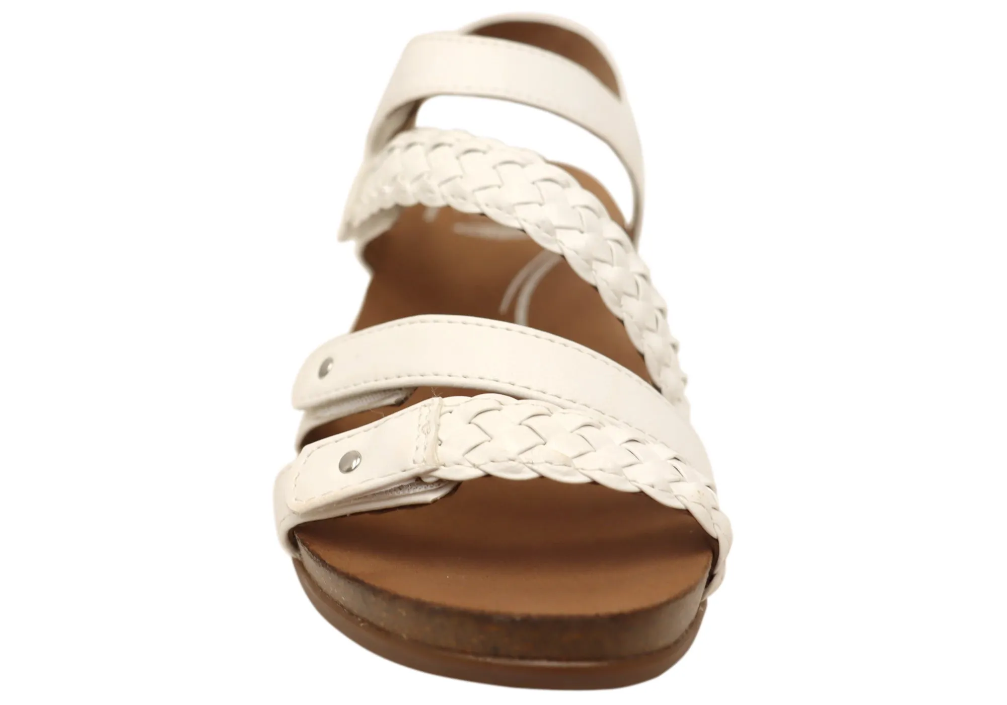 Scholl Orthaheel Josie Womens Comfortable Supportive Wedge Sandals Scholl Orthaheel Shoes