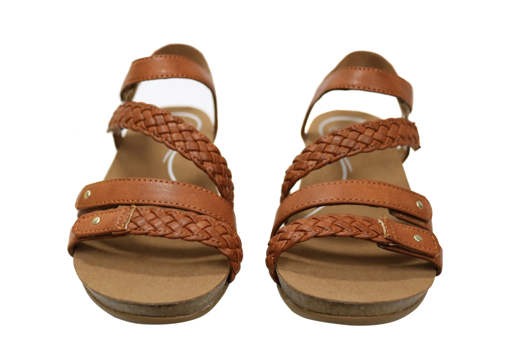 Scholl Orthaheel Josie Womens Comfortable Supportive Wedge Sandals Scholl Orthaheel Shoes