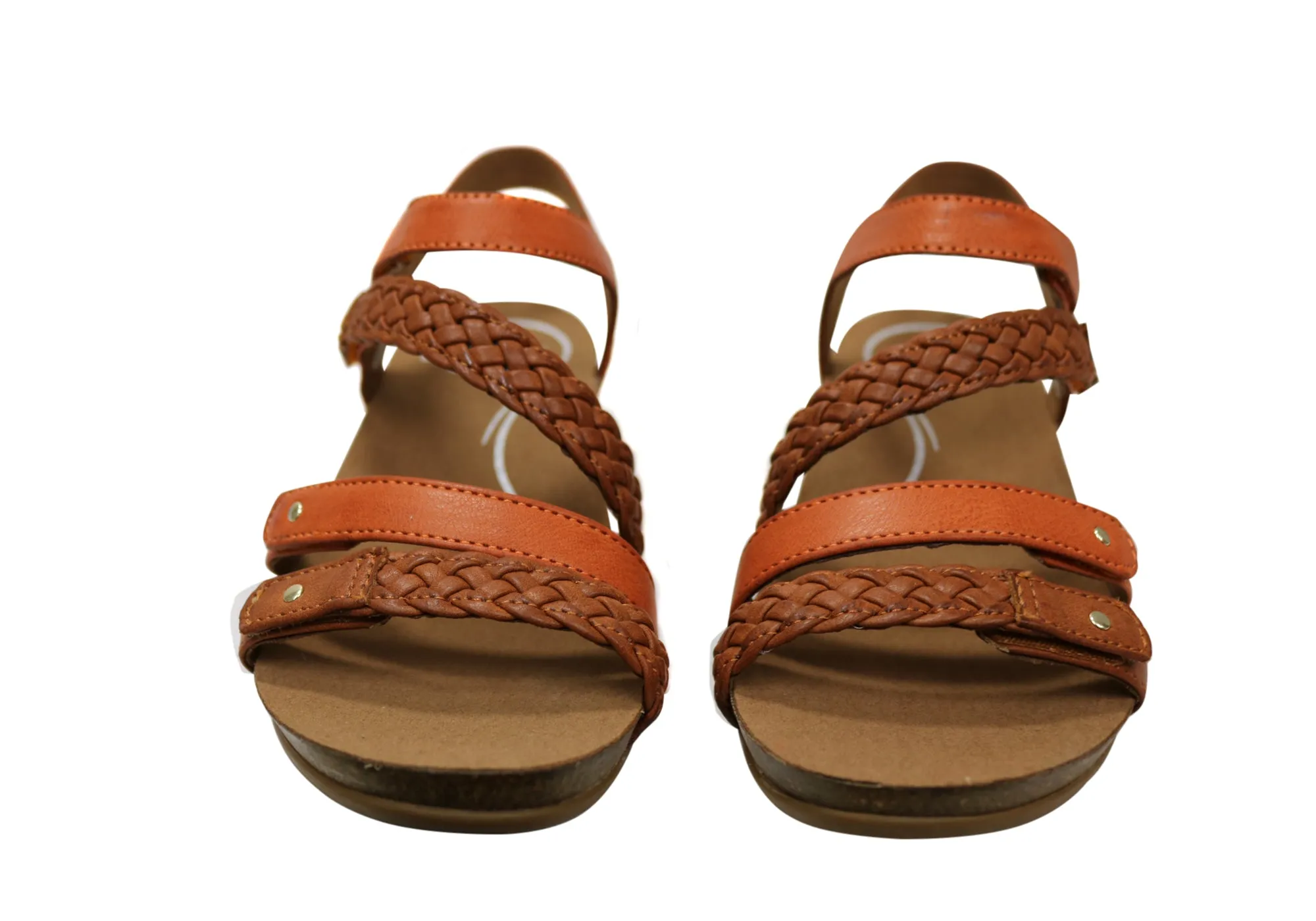 Scholl Orthaheel Josie Womens Comfortable Supportive Wedge Sandals Scholl Orthaheel Shoes