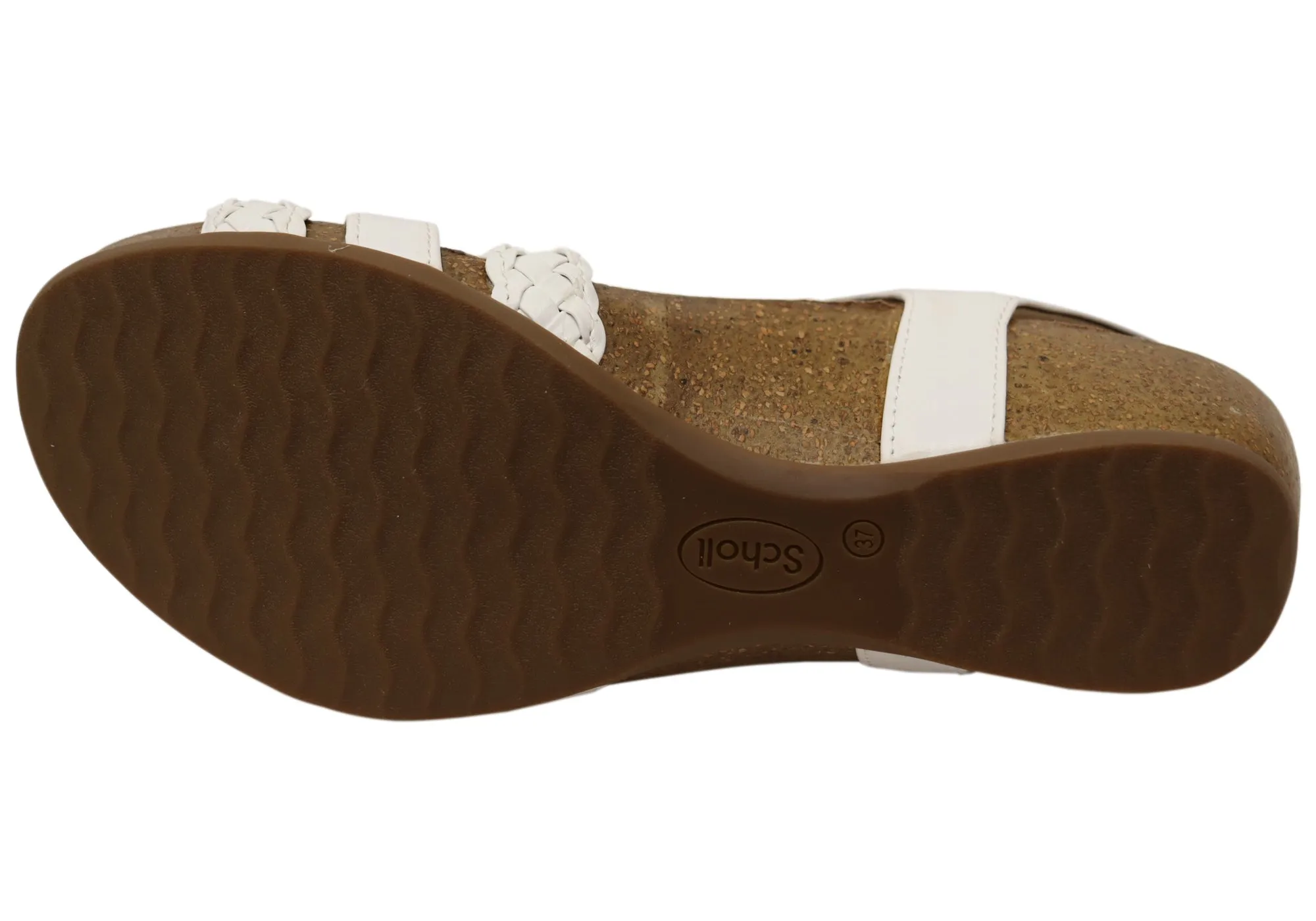 Scholl Orthaheel Josie Womens Comfortable Supportive Wedge Sandals Scholl Orthaheel Shoes