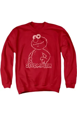 Sesame Street Studmuffin Adult Crewneck Sweatshirt