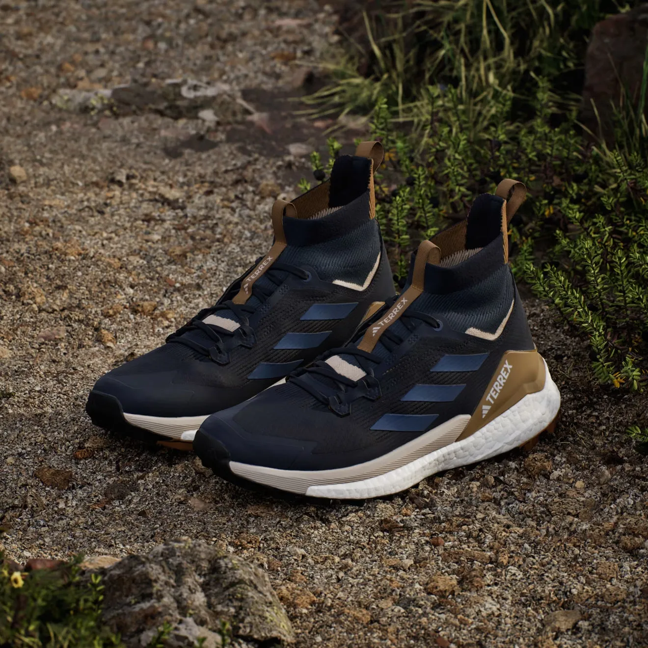 Shoes Adidas Terrex Men Adidas Terrex Free Hiker 2.0 Hiking Shoe Legend Ink / Wonder Steel