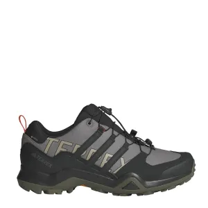 Shoes Adidas Terrex Men Adidas Terrex Swift R2 Gore-Tex Hiking Shoes Charcoal Grey / Core Black / Olive Stratus