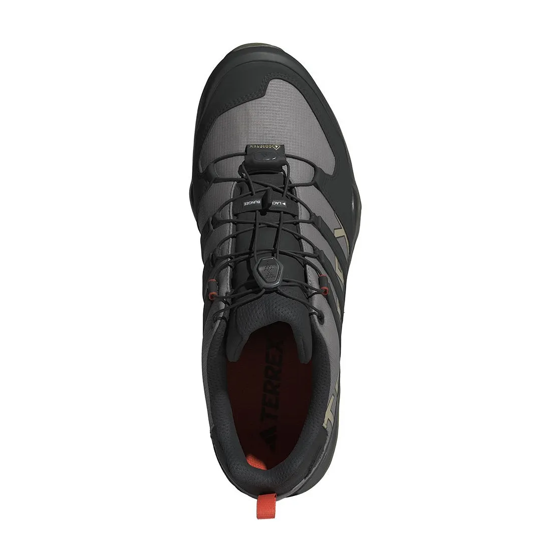 Shoes Adidas Terrex Men Adidas Terrex Swift R2 Gore-Tex Hiking Shoes Charcoal Grey / Core Black / Olive Stratus