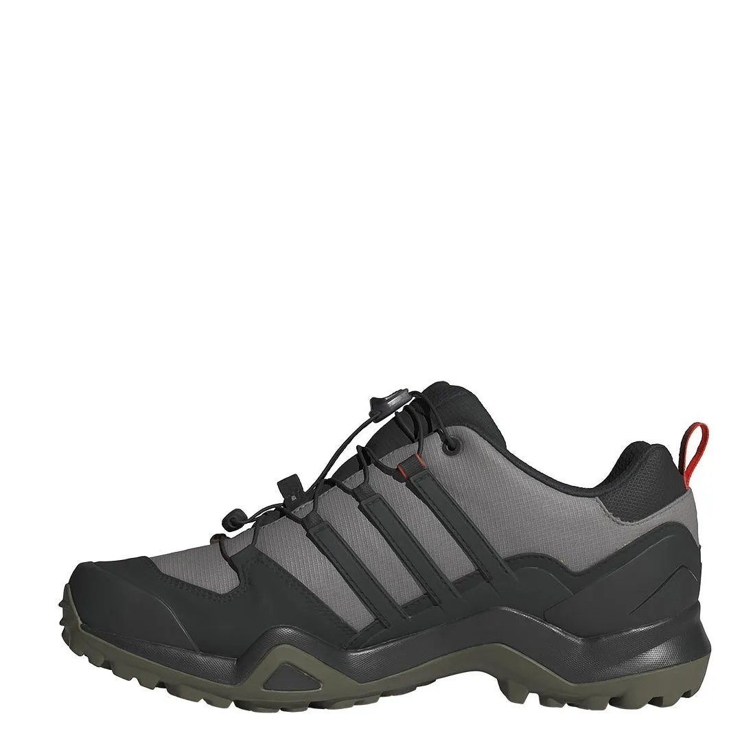 Shoes Adidas Terrex Men Adidas Terrex Swift R2 Gore-Tex Hiking Shoes Charcoal Grey / Core Black / Olive Stratus