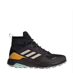 Shoes Adidas Terrex Men Adidas Terrex Trailmaker Mid Cold.Rdy Hiking Boots Shadow Brown / Wonder Silver / Semi Flash Aqua