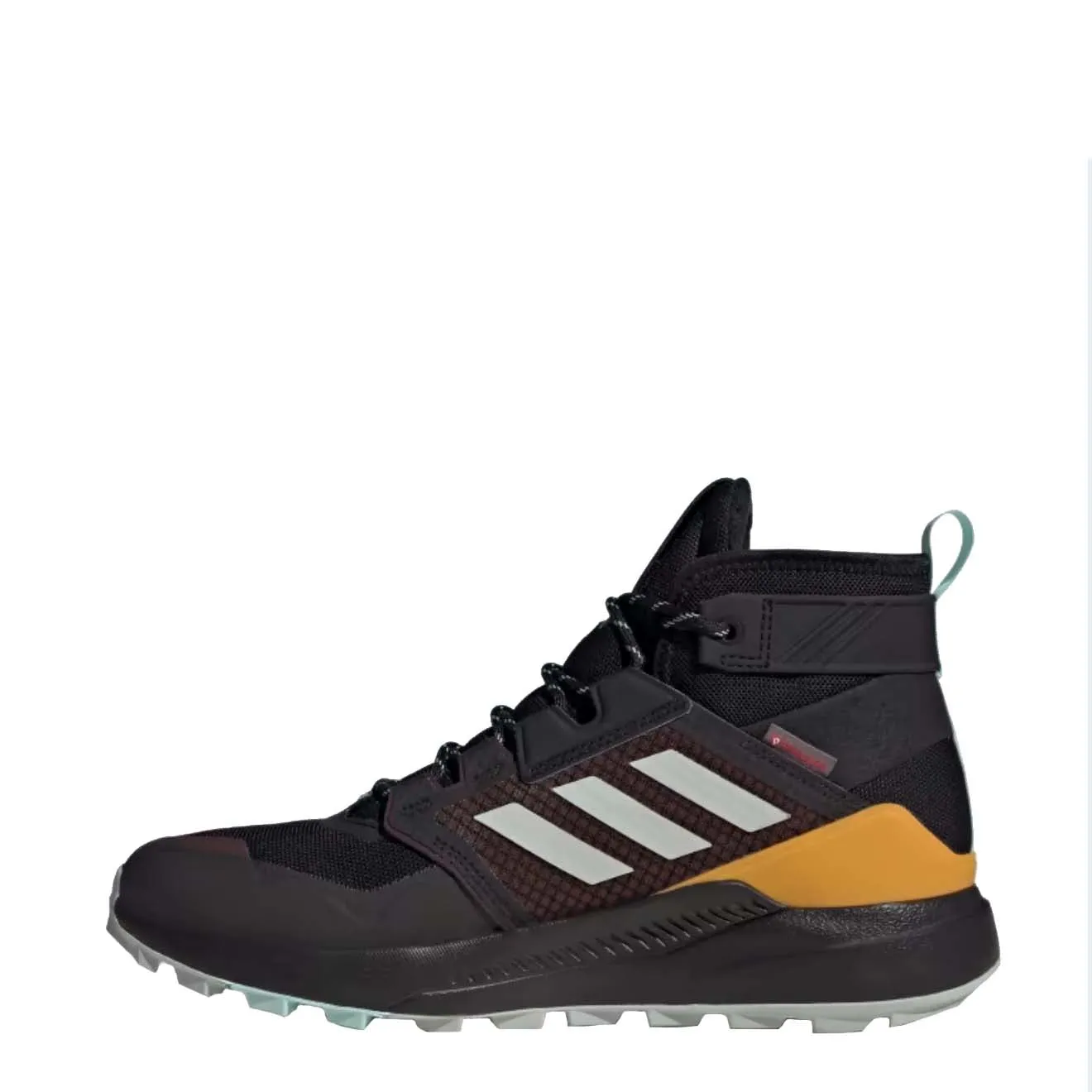 Shoes Adidas Terrex Men Adidas Terrex Trailmaker Mid Cold.Rdy Hiking Boots Shadow Brown / Wonder Silver / Semi Flash Aqua