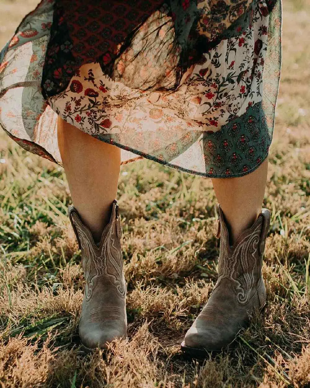 Shoes Durango Durango Womens Driftwood Crush Western Boots