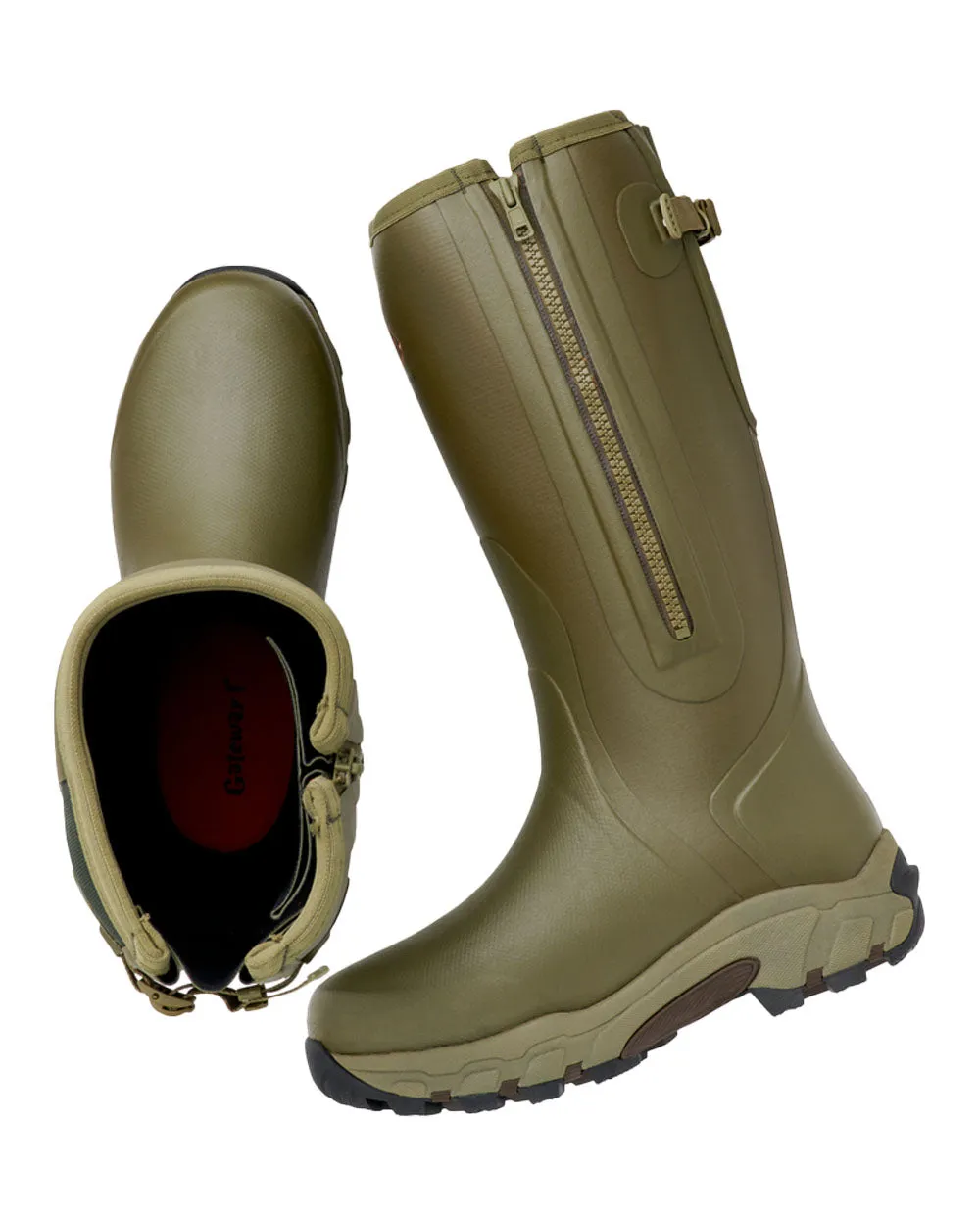 Shoes Gateway1 Gateway1 Pro Shooter 18" 7mm Side-Zip Wellingtons