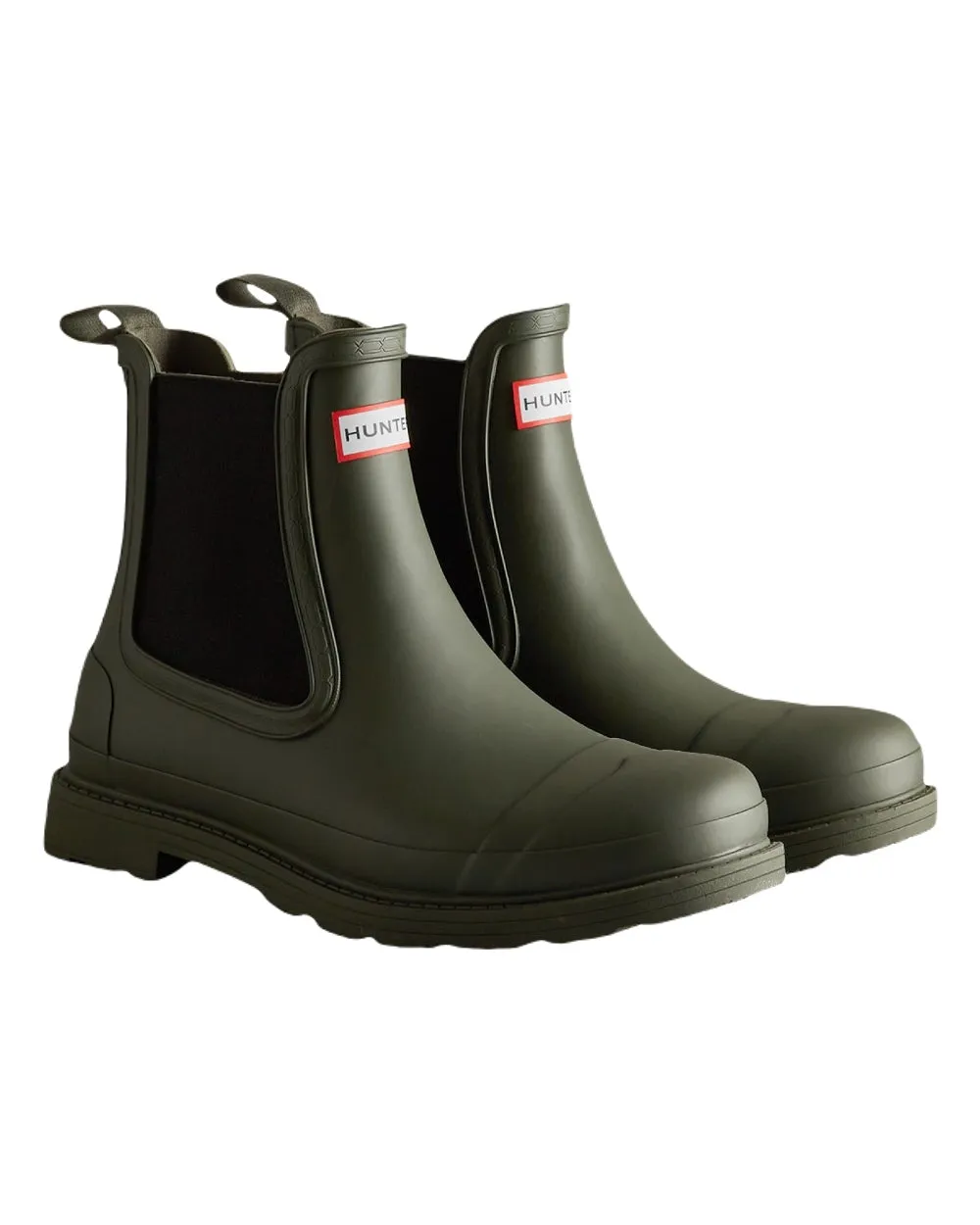 Shoes Hunter Wellies Hunter Mens Commando Chelsea Boots