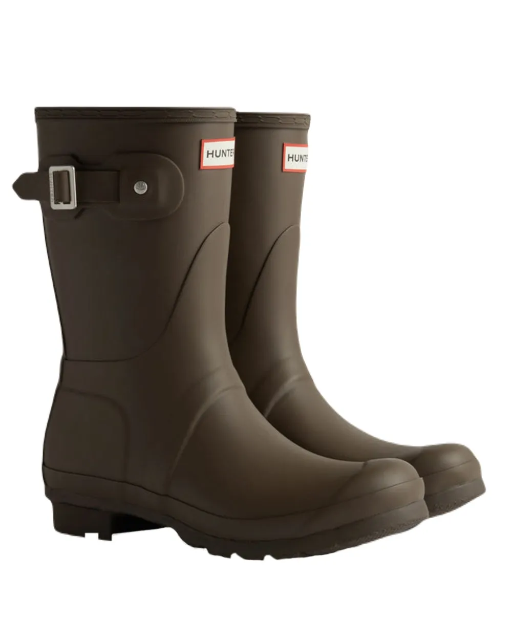 Shoes Hunter Wellies Hunter Mens Original Short Wellington Boots