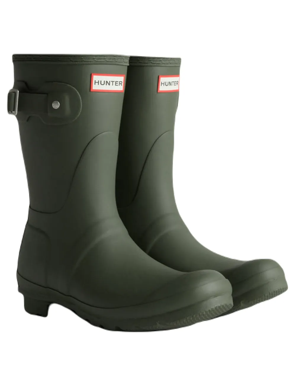 Shoes Hunter Wellies Hunter Mens Original Short Wellington Boots