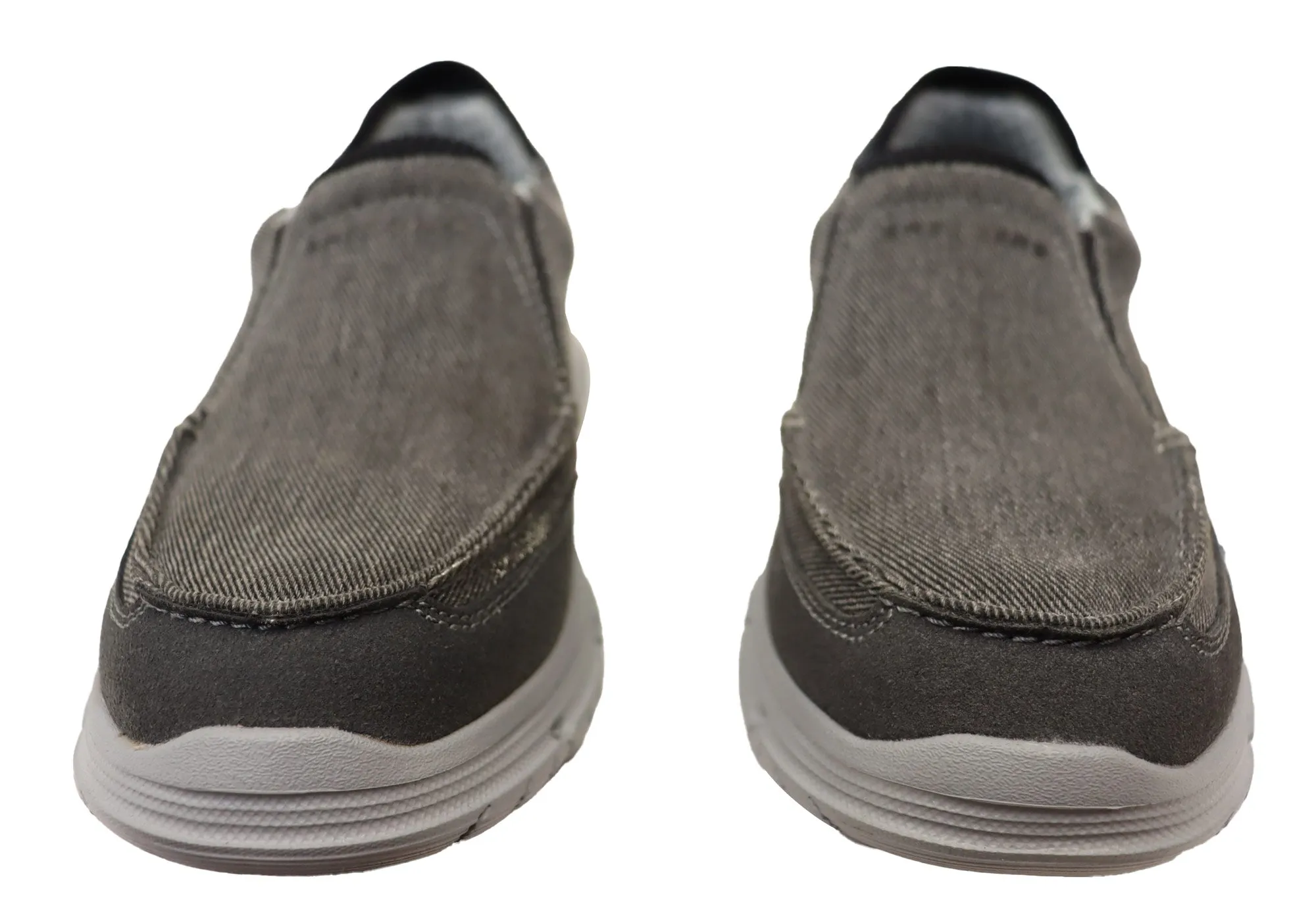 Skechers Mens Arch Fit Vortell Rothler Comfortable Slip On Shoes Skechers Shoes
