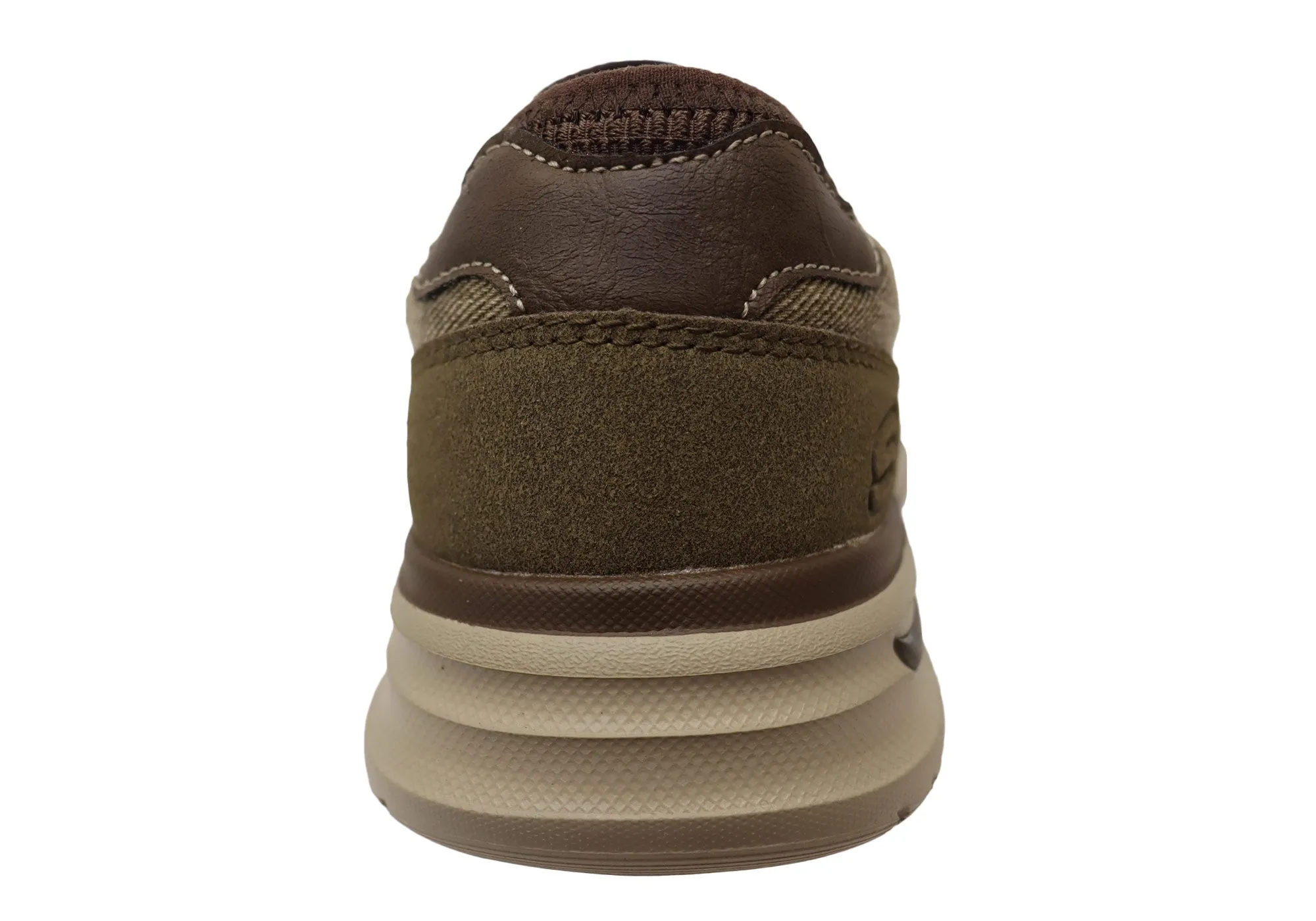 Skechers Mens Arch Fit Vortell Rothler Comfortable Slip On Shoes Skechers Shoes