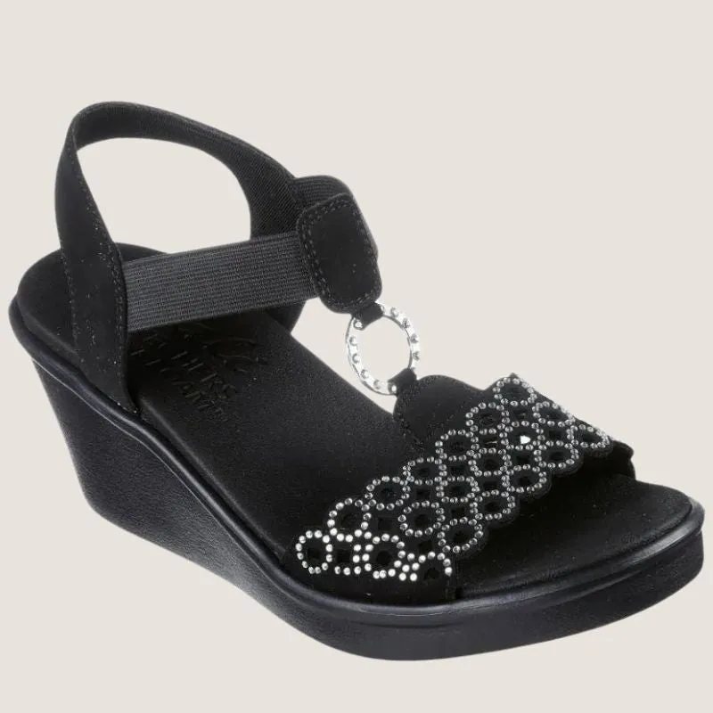 Skechers Rumble On-Queen B2 Wedge Shoes_Skechers