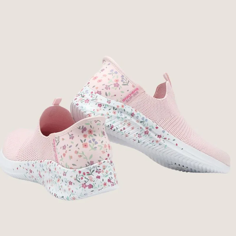 Skechers Slip Ins Ultra Flex 3.0 Bloom On Shoes_Skechers