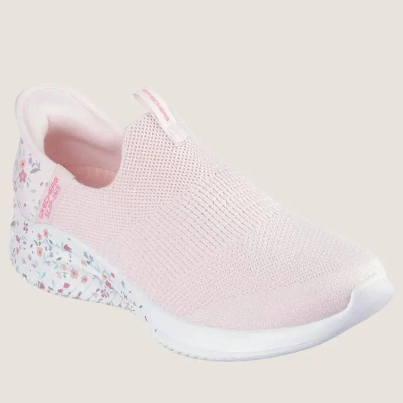 Skechers Slip Ins Ultra Flex 3.0 Bloom On Shoes_Skechers