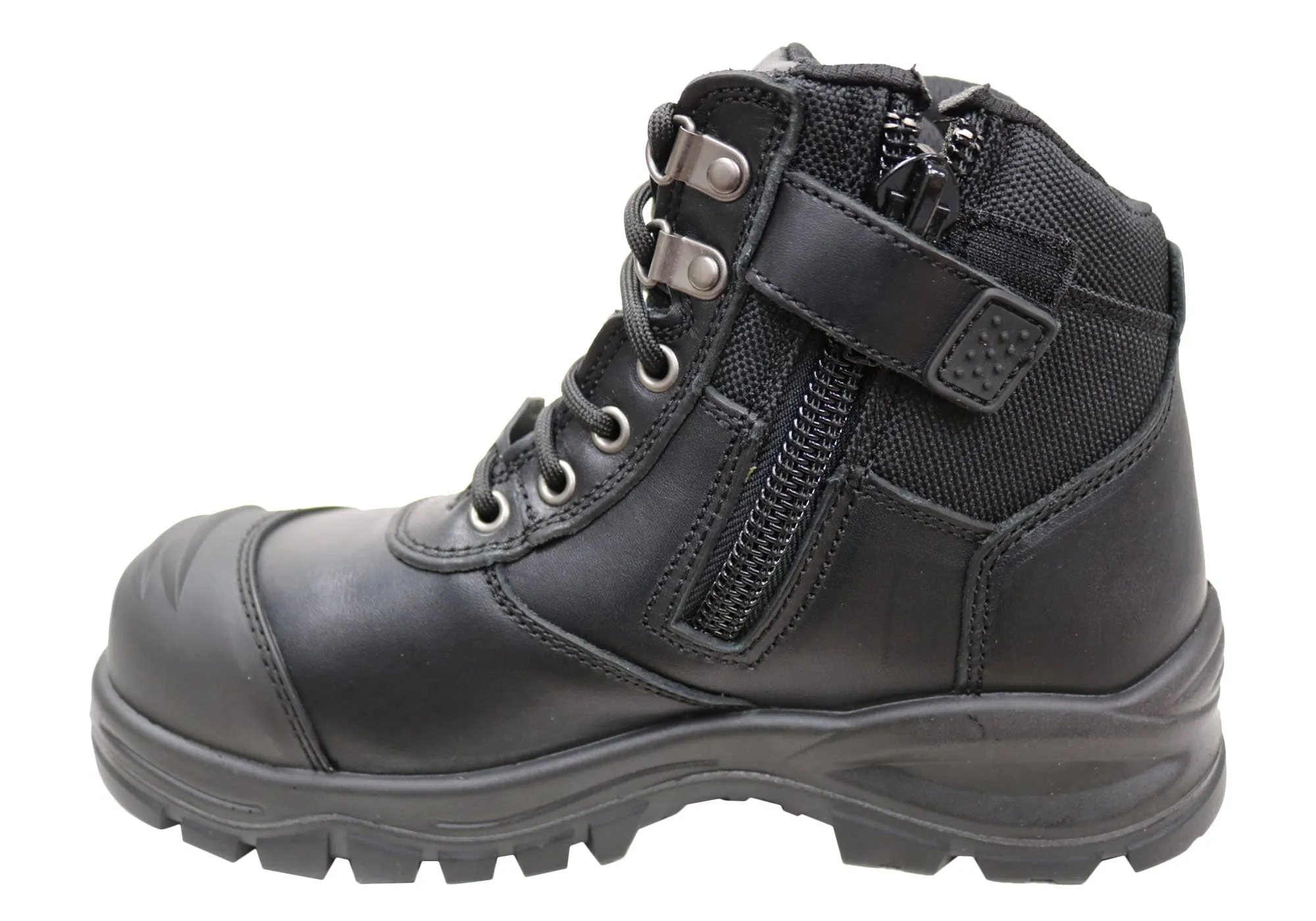 Skechers Womens Leather Comfortable Work Composite Toe Work Boots Skechers Shoes