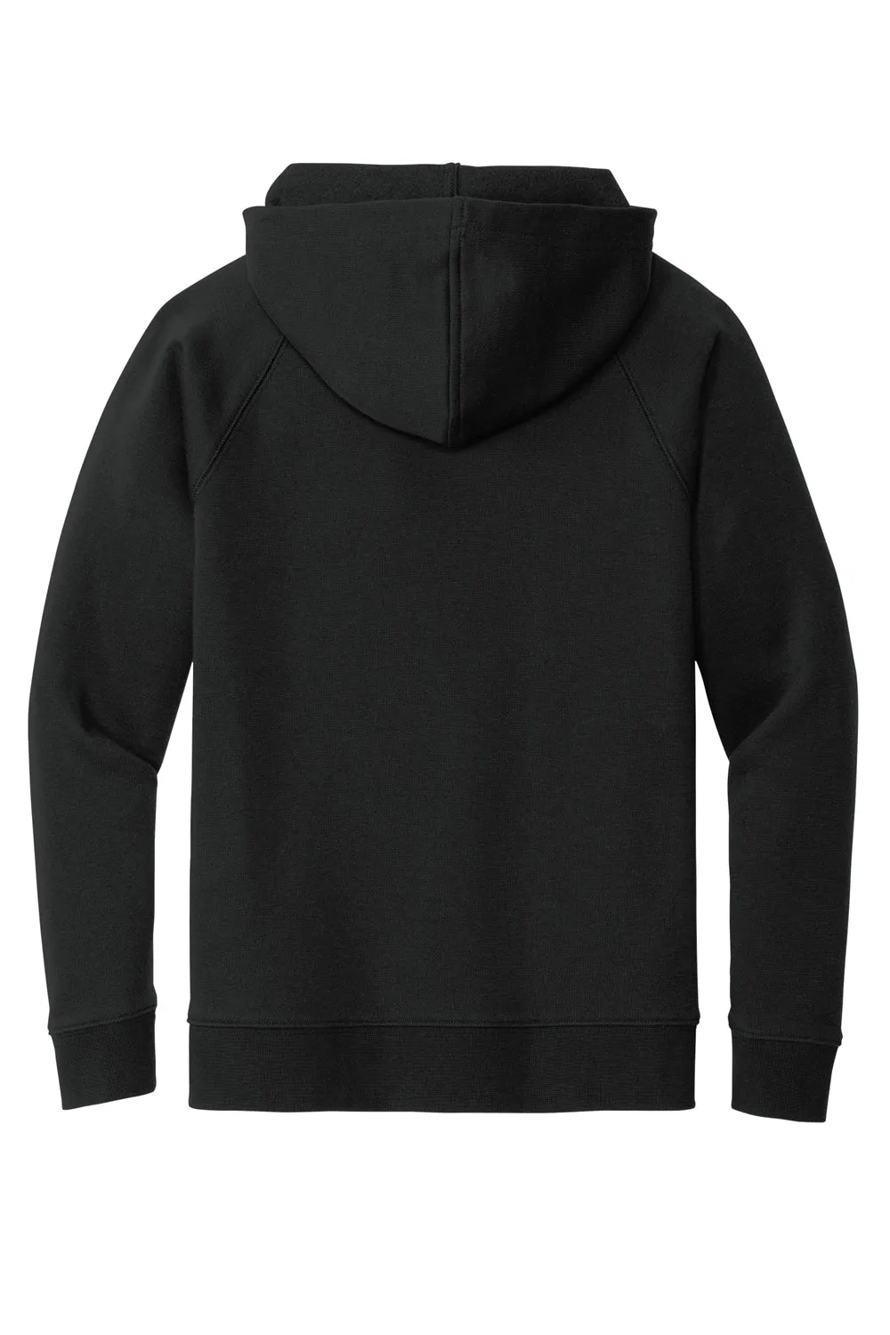 Sport-Tek Youth Drive Fleece Hooded Sweatshirt Hoodie w/ Pouch Pocket - Black