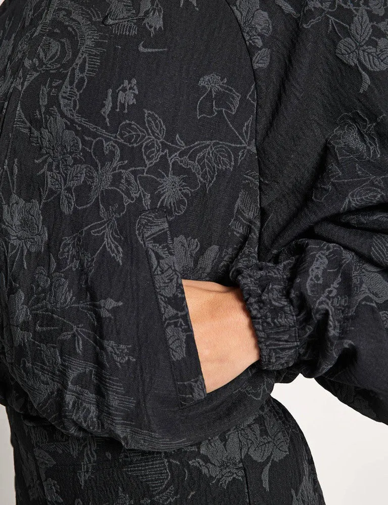 Sportswear Collection Jacquard Track Jacket - Black/Anthracite
