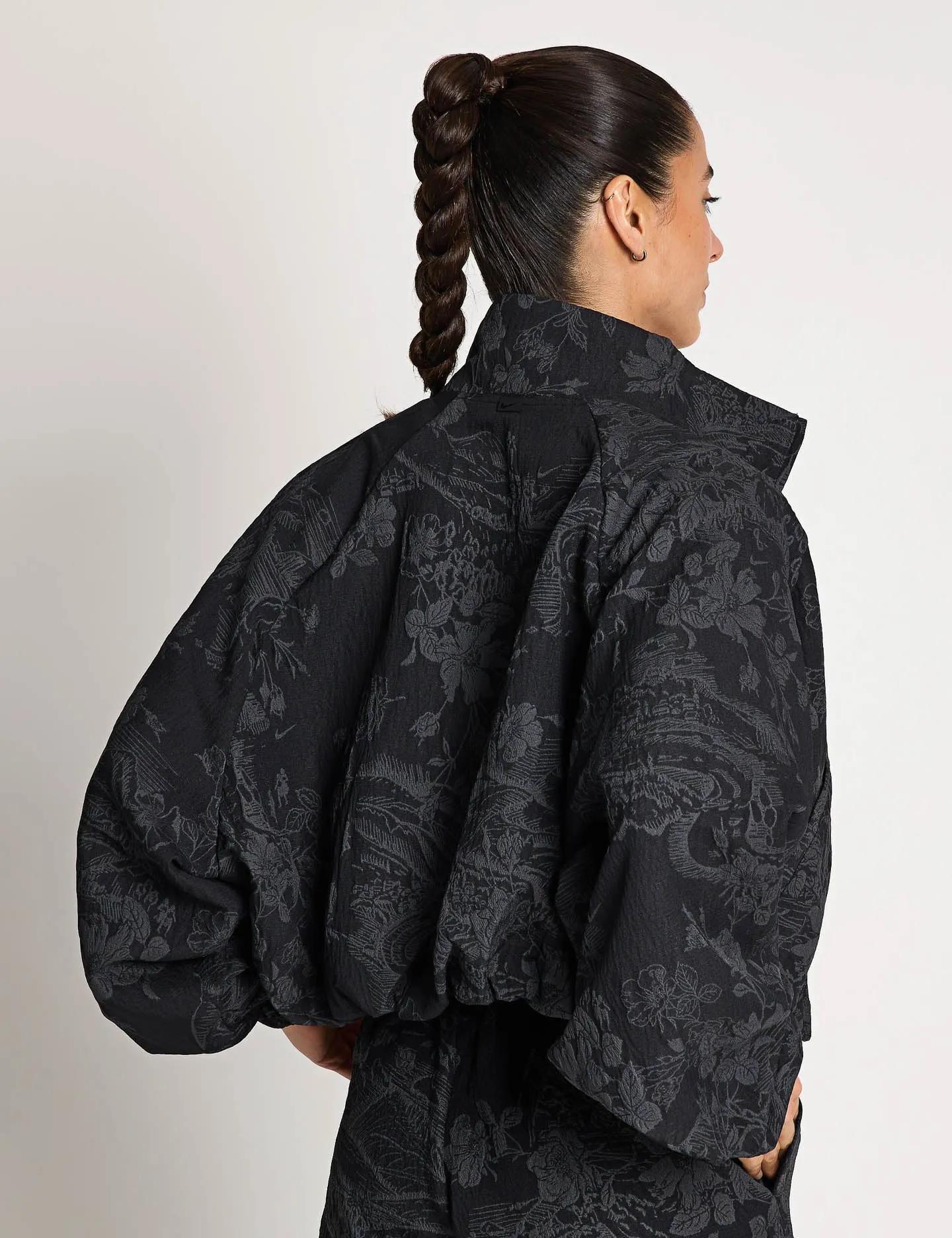 Sportswear Collection Jacquard Track Jacket - Black/Anthracite