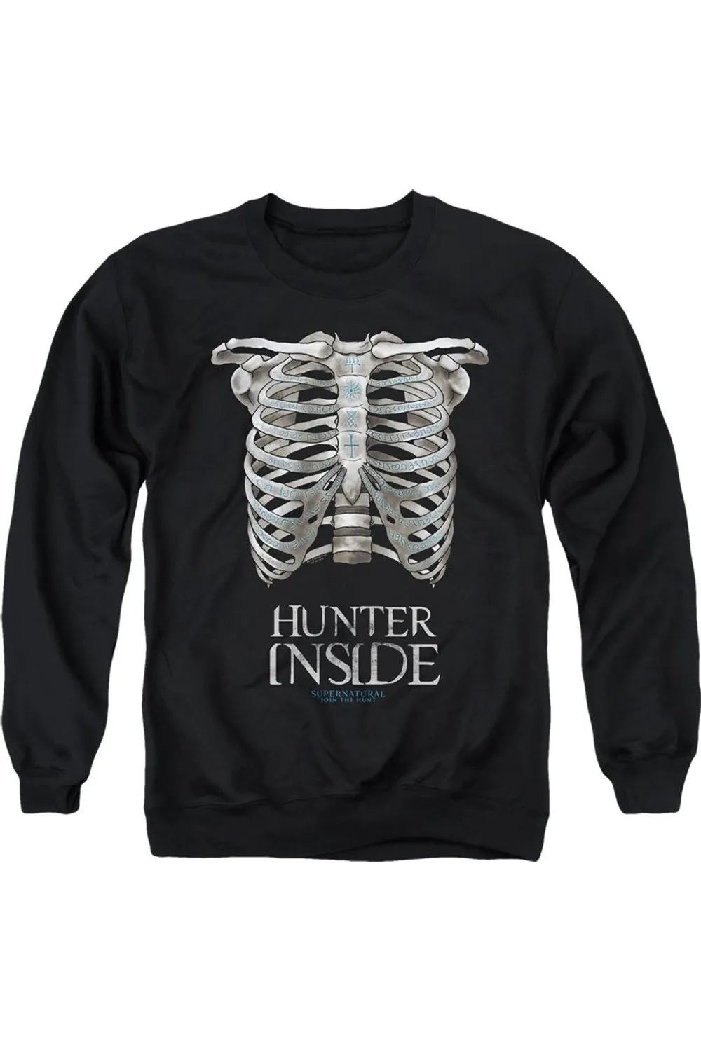 Supernatural Hunter Inside Adult Crewneck Sweatshirt