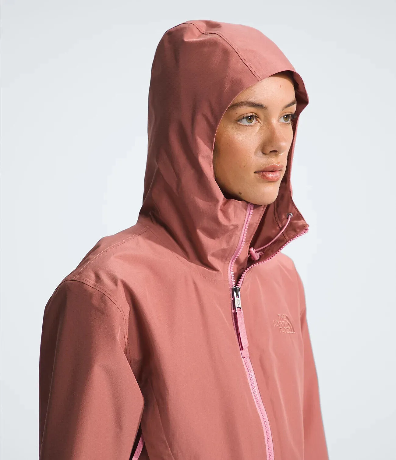 The North Face Daybreak NF0A86NZNXQ Rain Jacket Women's Light Mahogany CLO416
