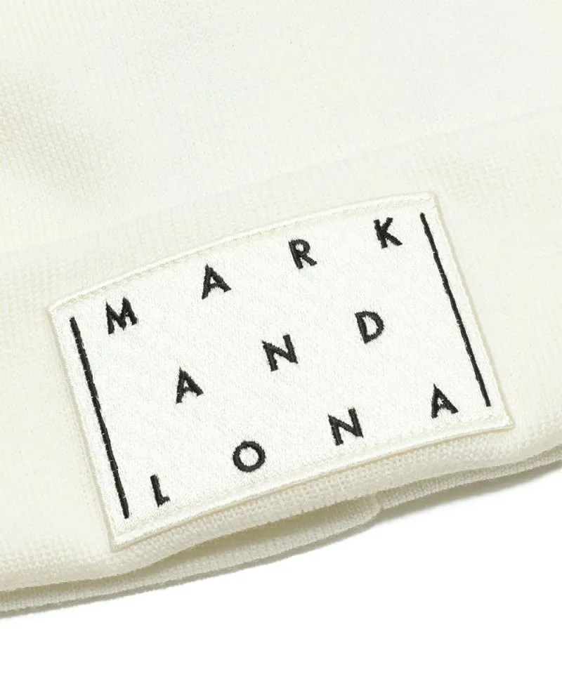 Unisex CD9-SWBN Knit beanie WHITE