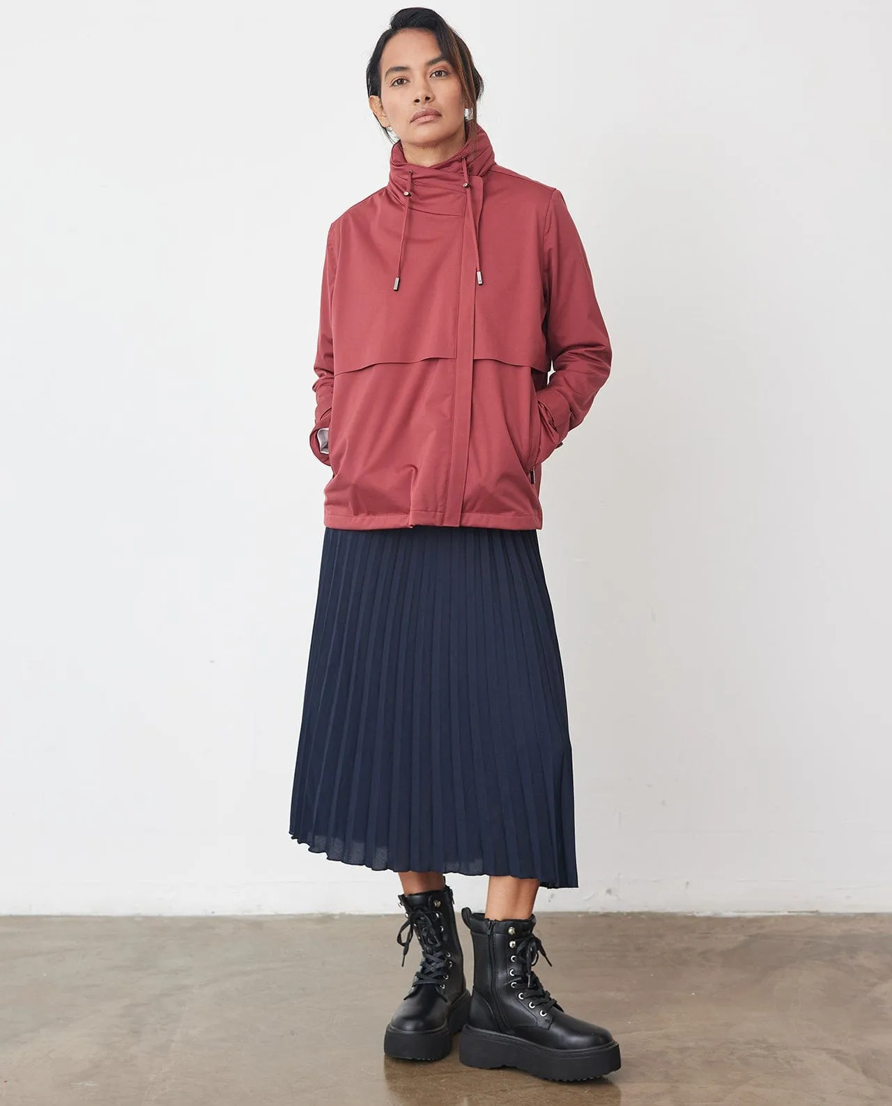 Waterproof City Walker Jacket | Burnt Horizon