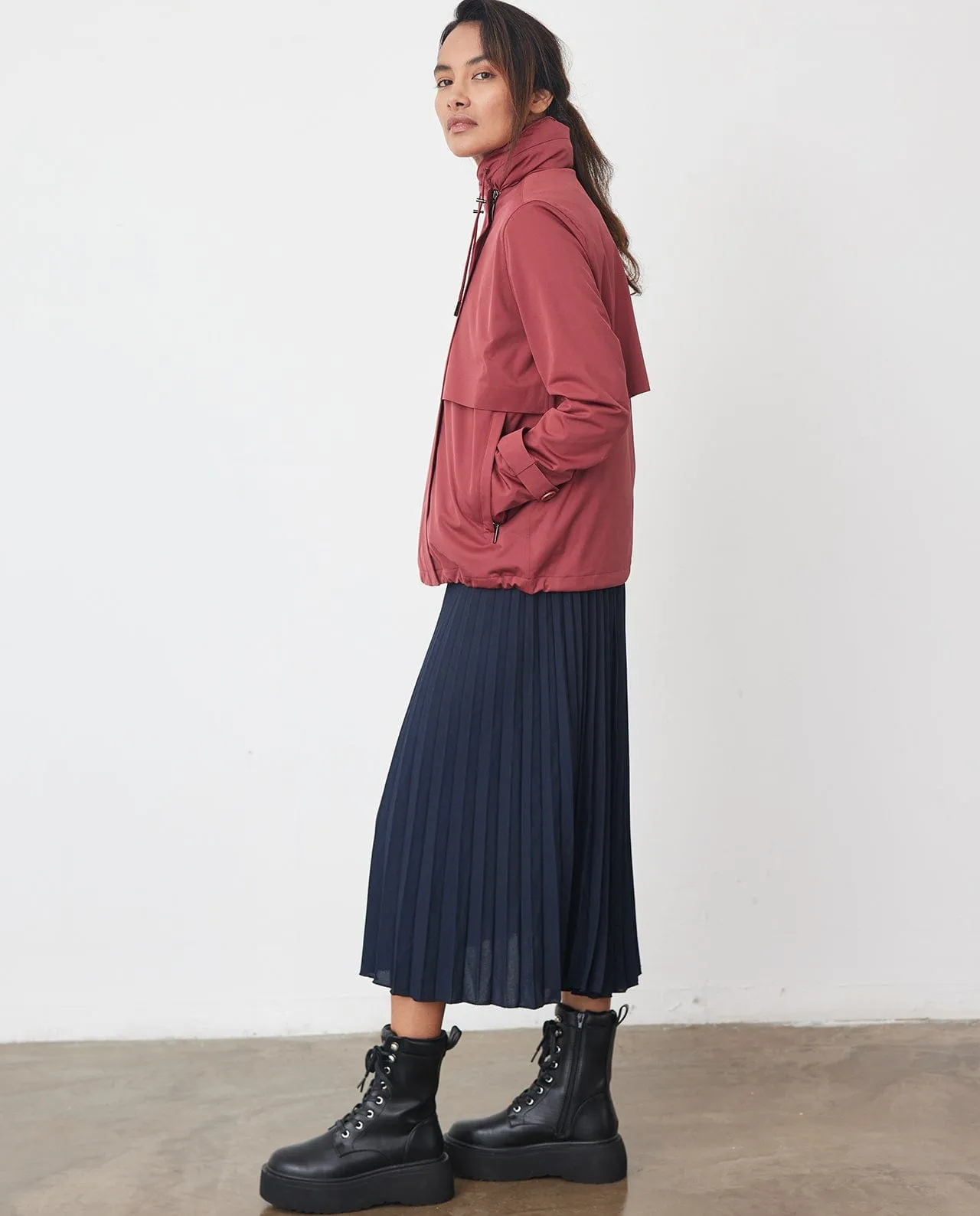 Waterproof City Walker Jacket | Burnt Horizon
