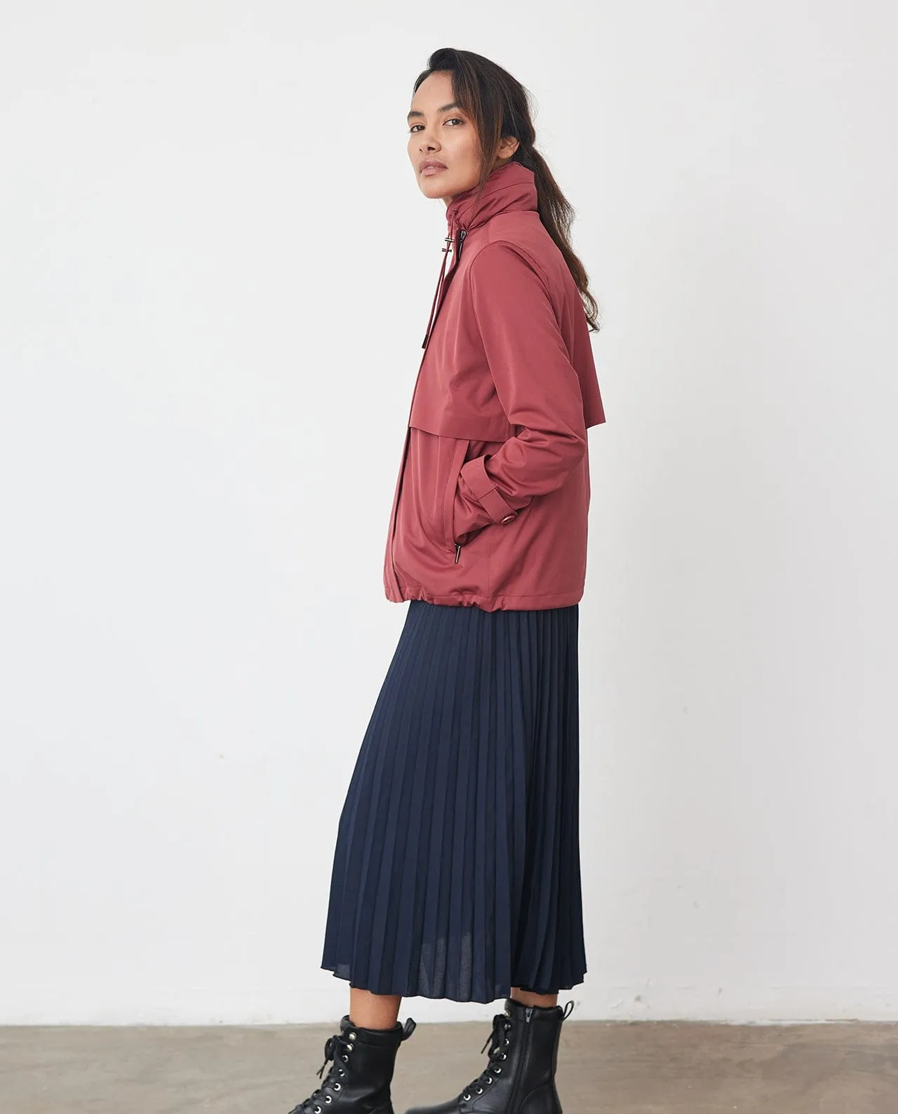 Waterproof City Walker Jacket | Burnt Horizon