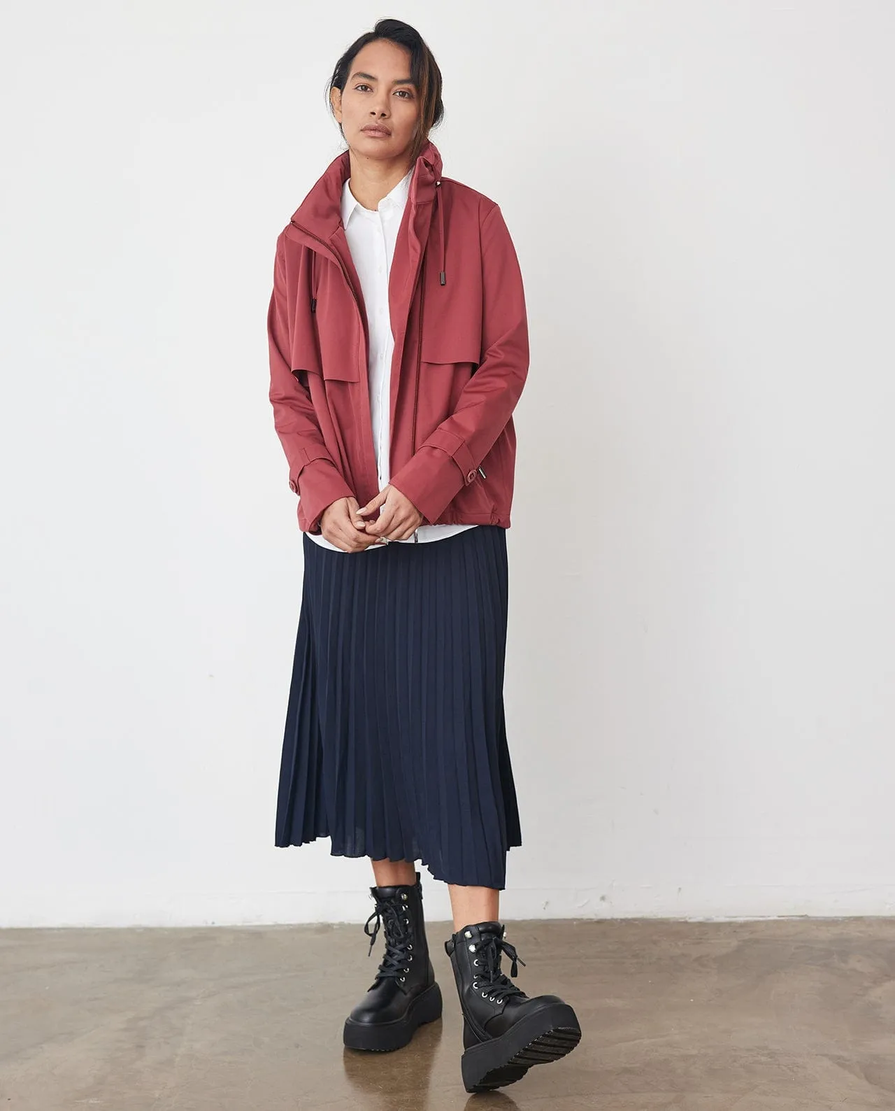 Waterproof City Walker Jacket | Burnt Horizon
