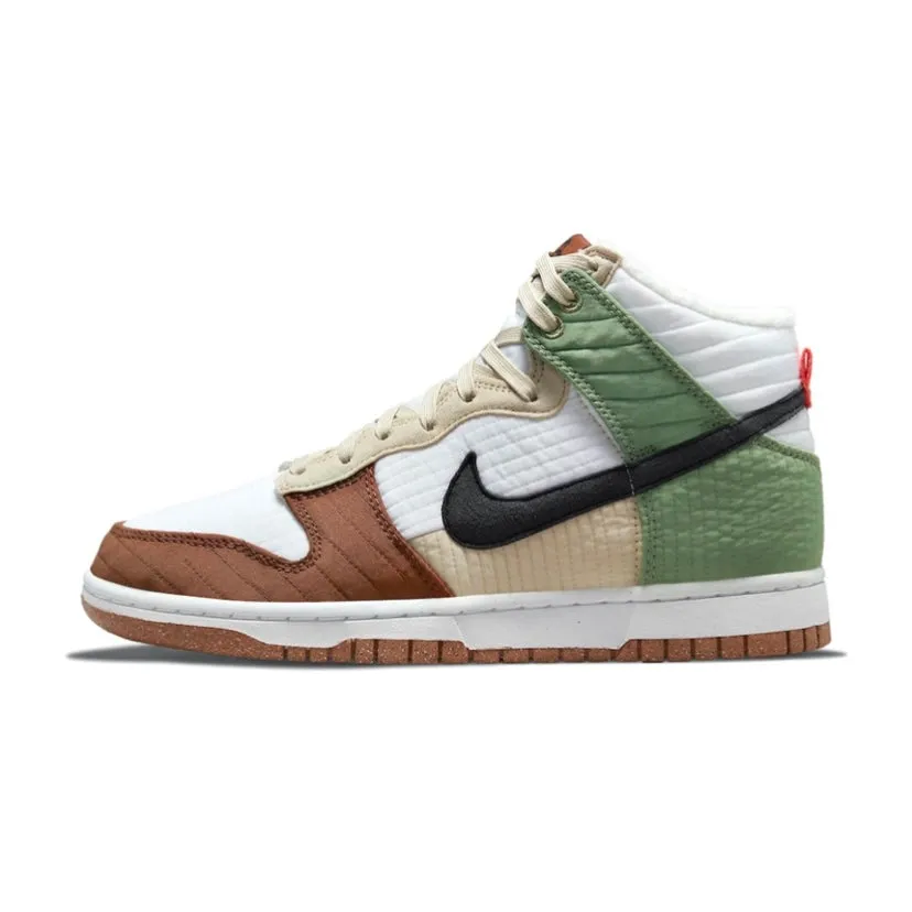 Women's Dunk High  Deluxe Summit White By Nike Nike Dunk