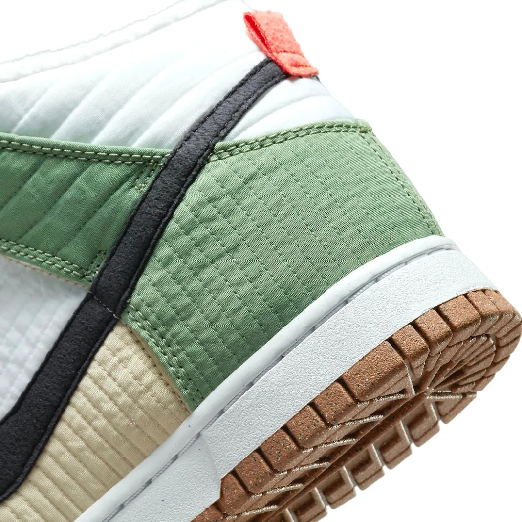 Women's Dunk High  Deluxe Summit White By Nike Nike Dunk