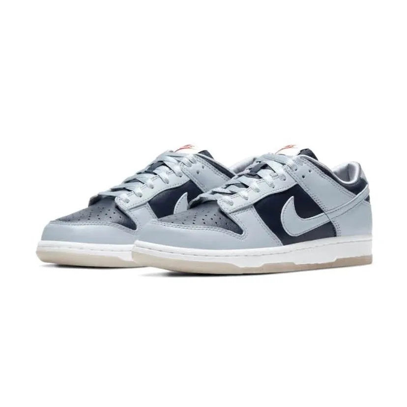 Women's Dunk Low College Navy Grey By Nike Nike Dunk