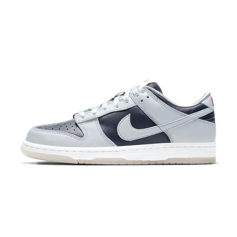 Women's Dunk Low College Navy Grey By Nike Nike Dunk