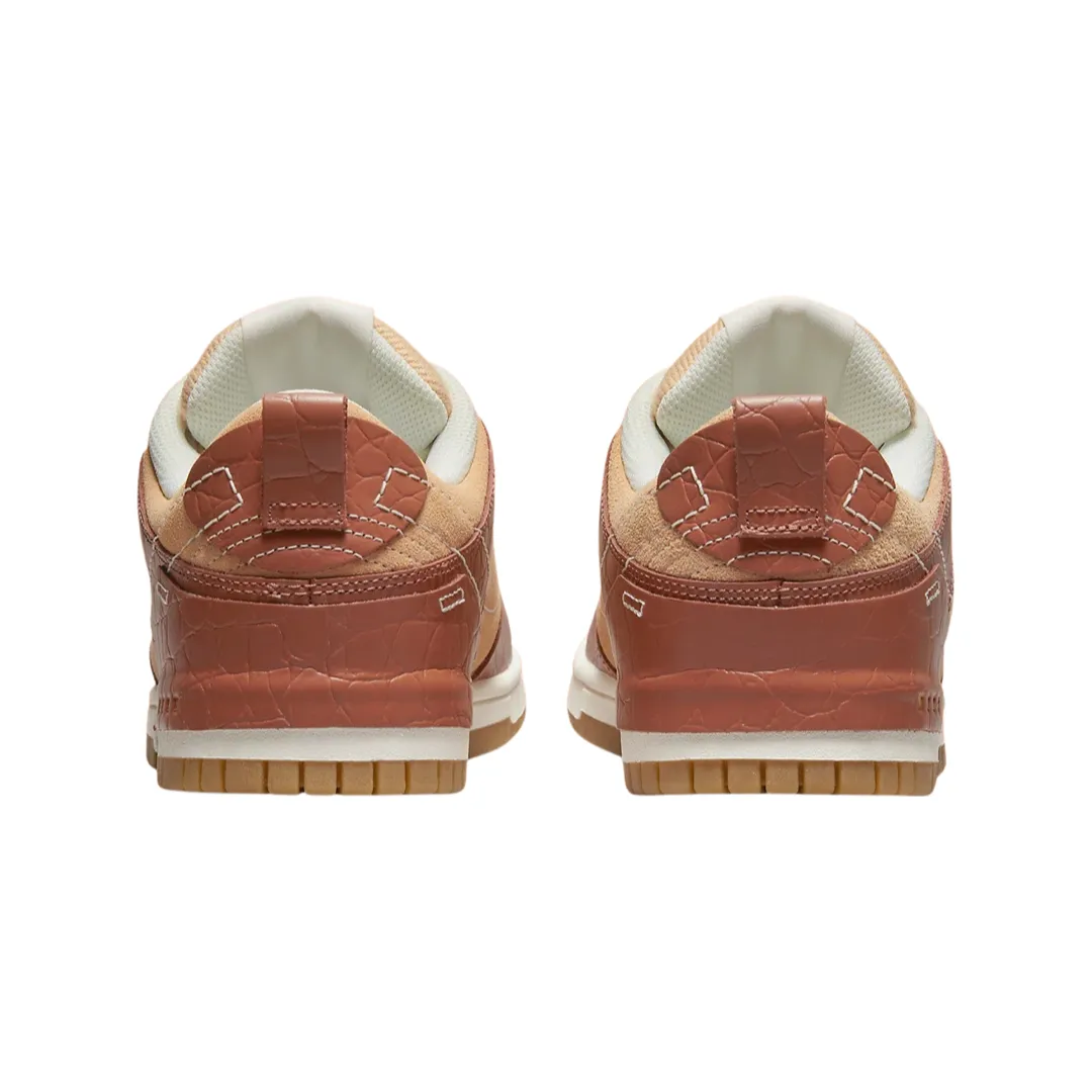 Women's Dunk Low Disrupt 2 Mineral Clay Sail White Onyx Nike Dunk