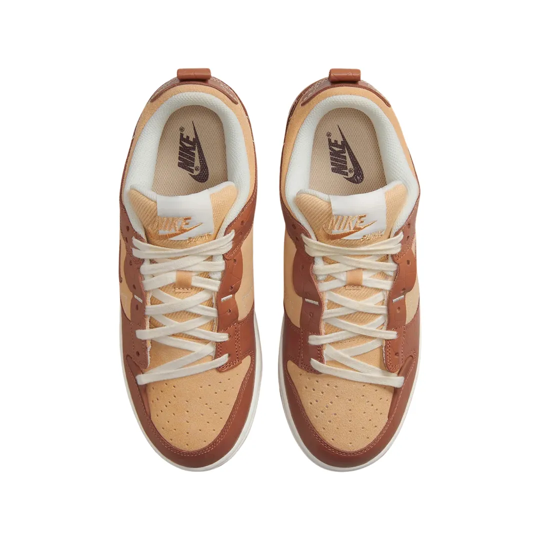Women's Dunk Low Disrupt 2 Mineral Clay Sail White Onyx Nike Dunk