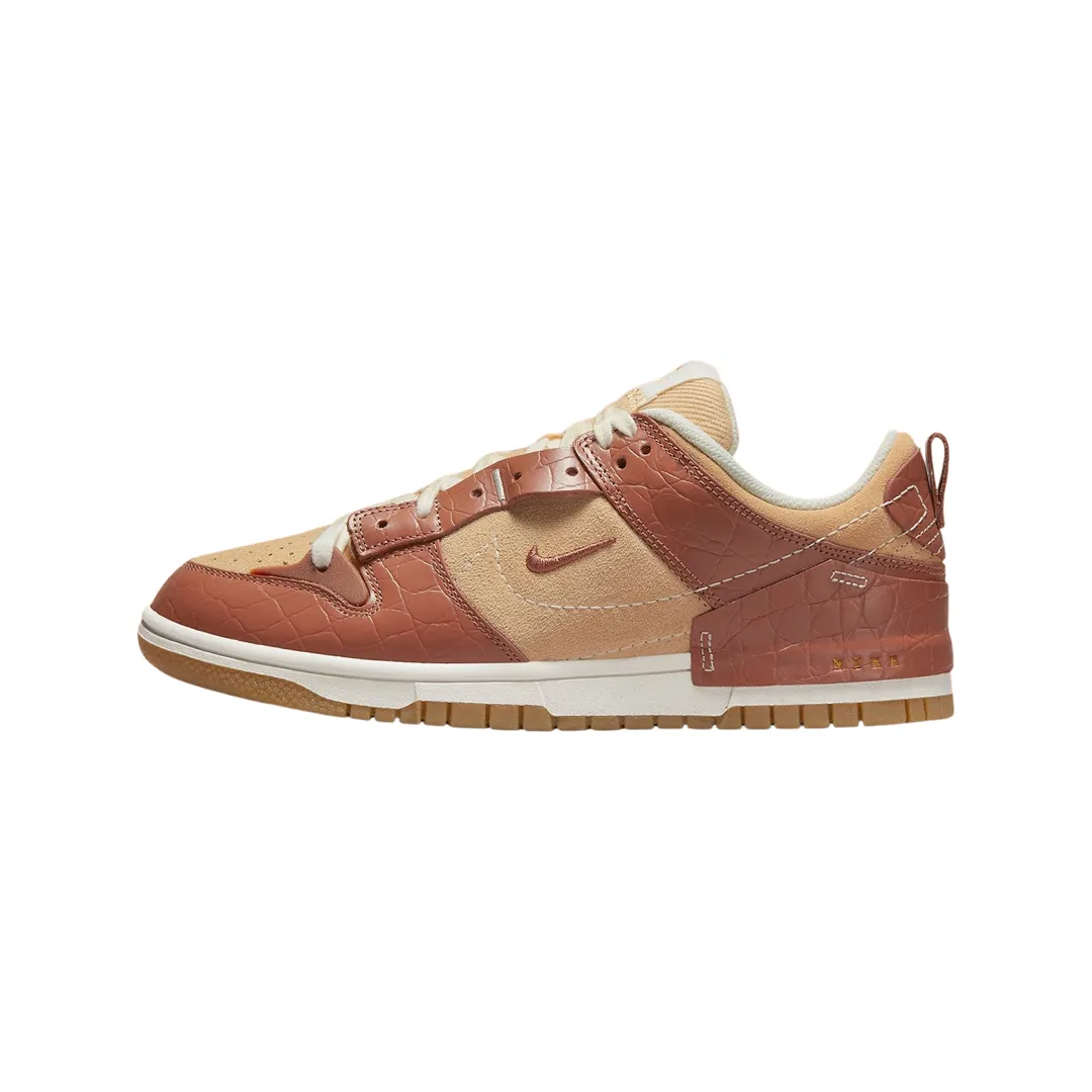 Women's Dunk Low Disrupt 2 Mineral Clay Sail White Onyx Nike Dunk