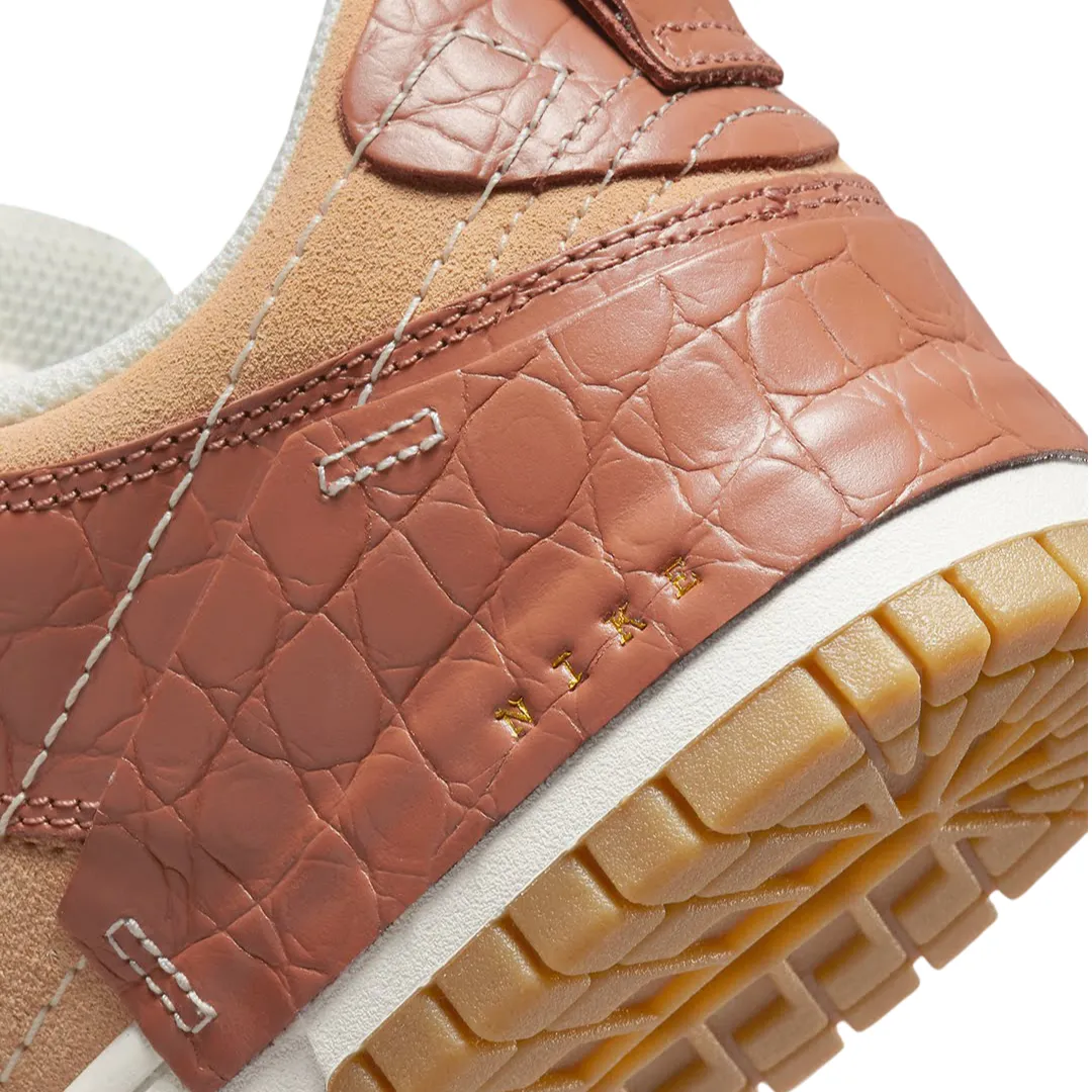 Women's Dunk Low Disrupt 2 Mineral Clay Sail White Onyx Nike Dunk