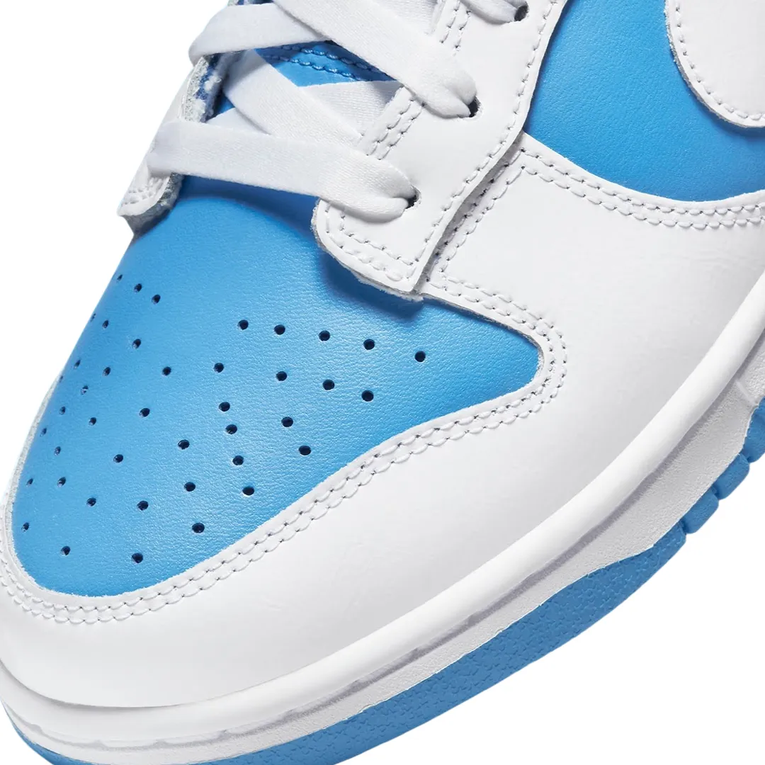 Women's Dunk Low Reverse UNC White University Blue Concord Nike Dunk