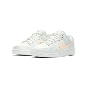 Women's Dunk Low Sail Crimson Tint Barely Green By Nike Nike Dunk