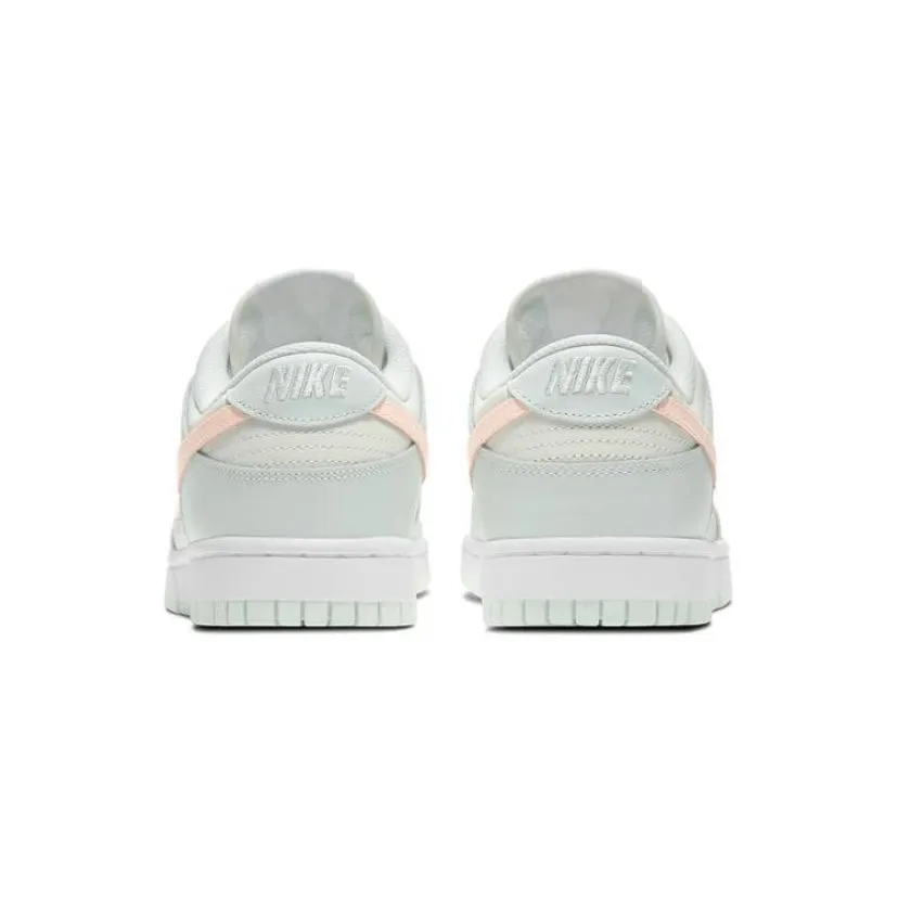Women's Dunk Low Sail Crimson Tint Barely Green By Nike Nike Dunk