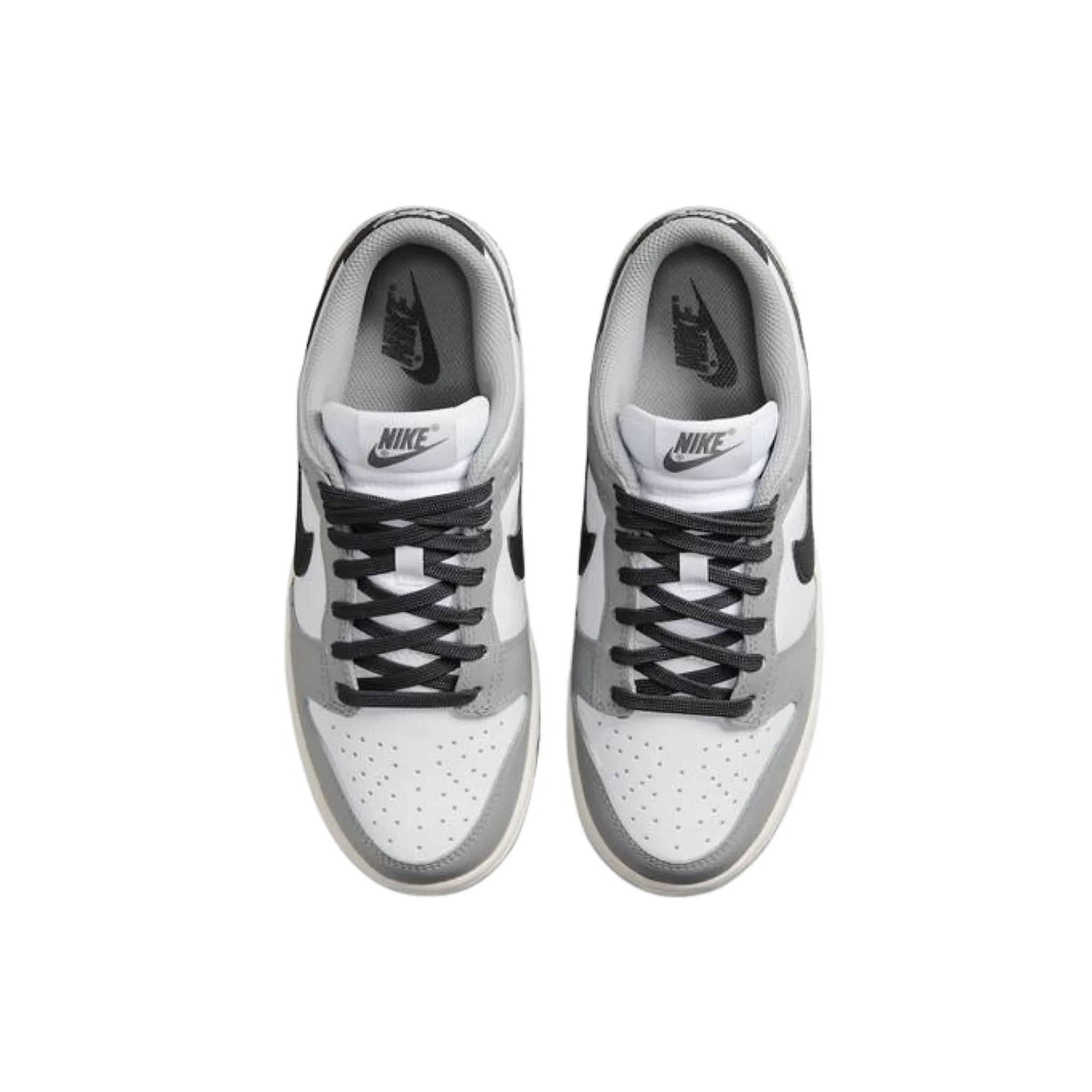 Women's Dunk Low White Iron Smoke Grey Nike Dunk