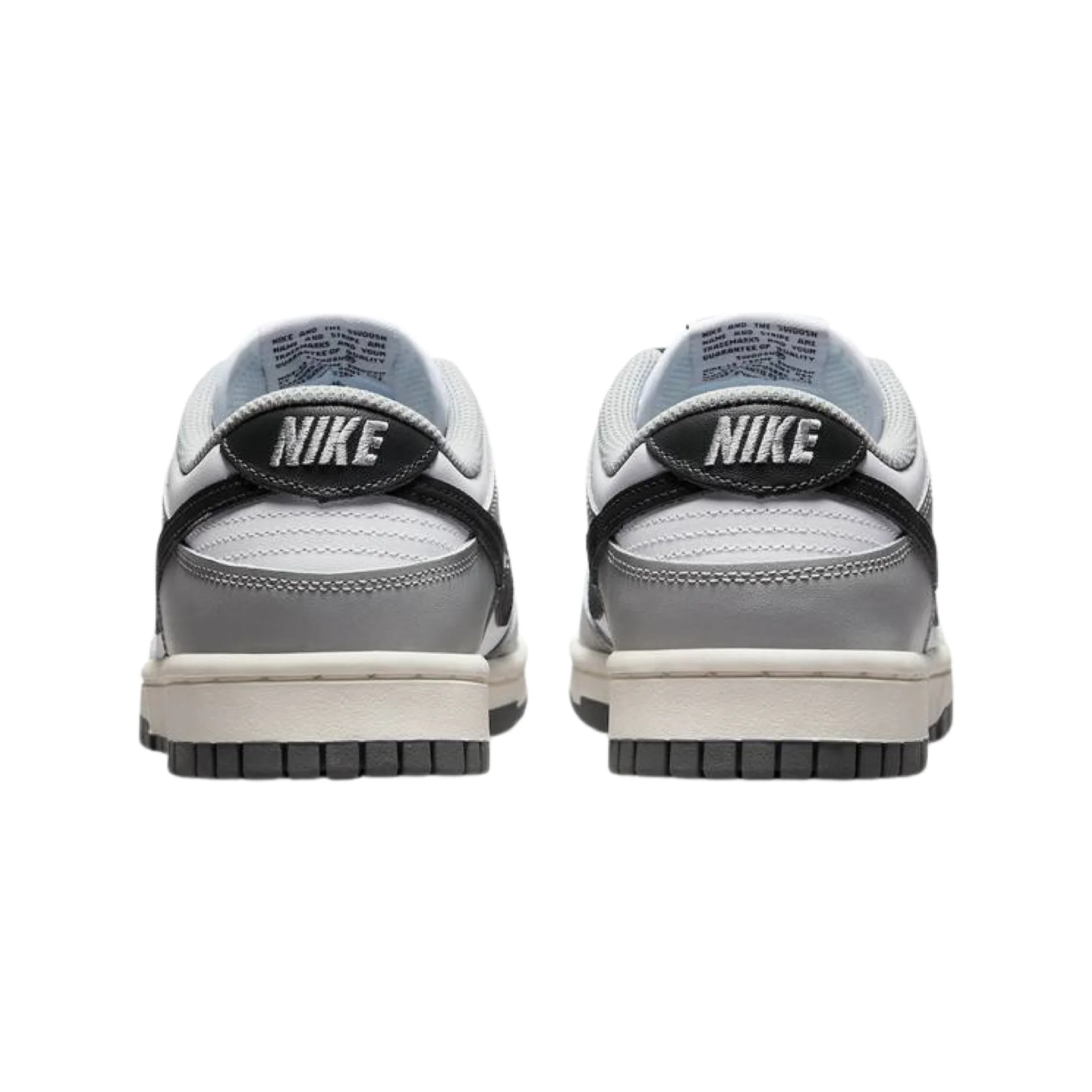 Women's Dunk Low White Iron Smoke Grey Nike Dunk