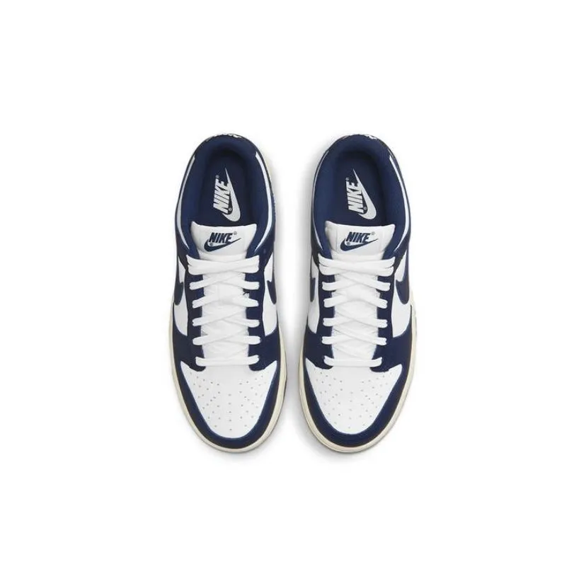 Women's Dunk Low White Navy Vintage Cream Nike Dunk