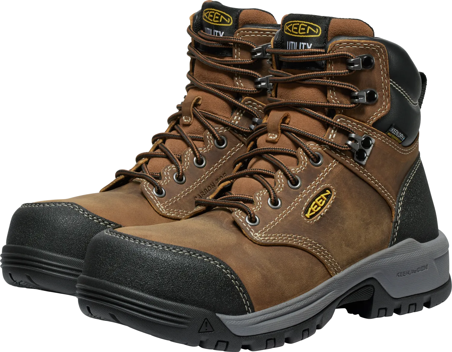 WOMEN'S EVANSTON 6" WATERPROOF EH CARBON TOE Shoes_keen-utility