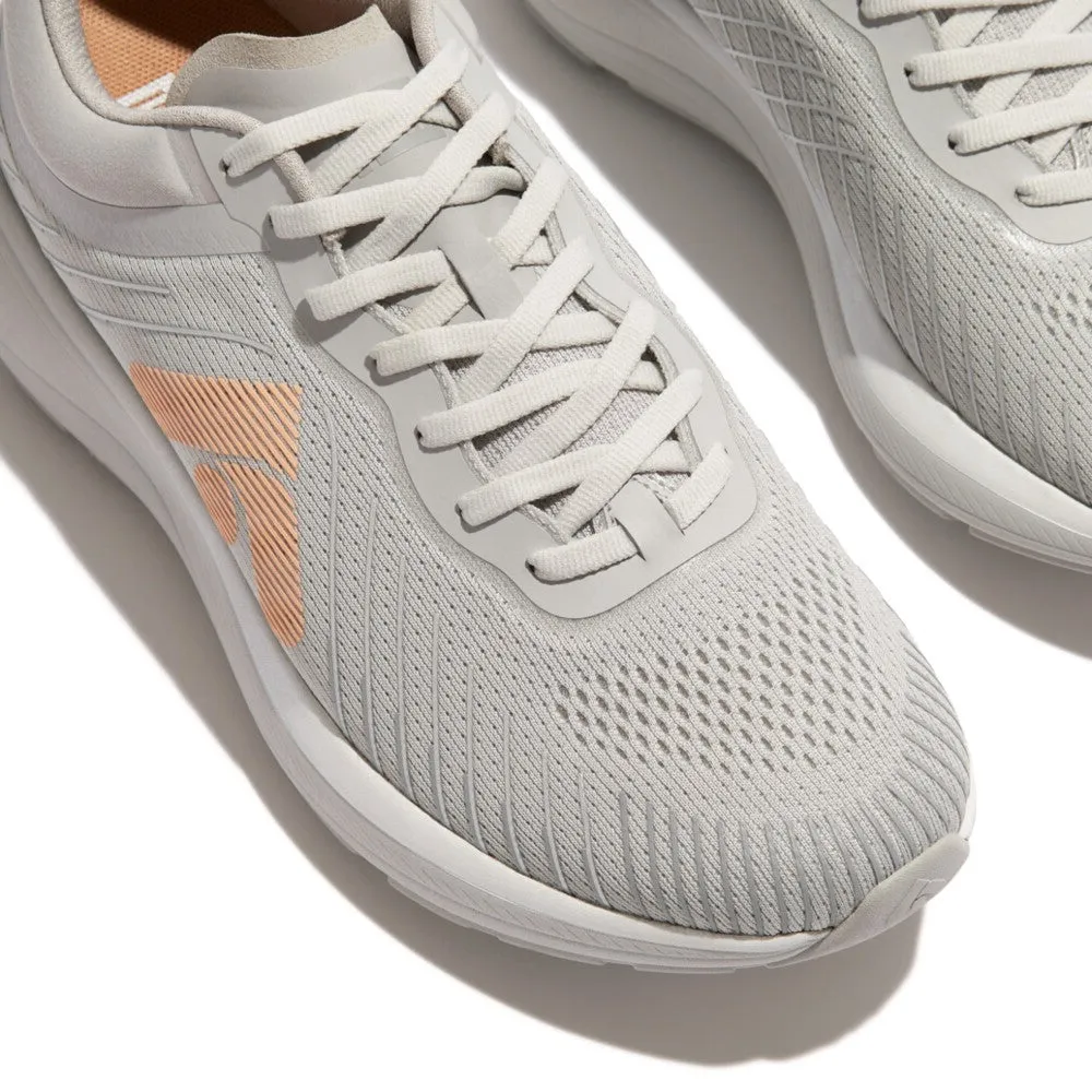 Womens Fitflop Shoes Fitflop Runner Mesh Running Sneaker Grey