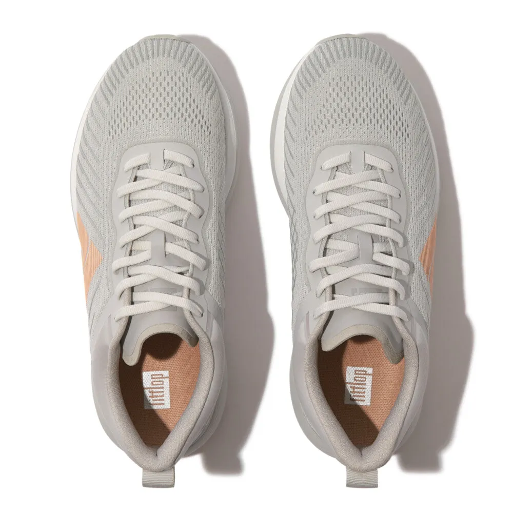 Womens Fitflop Shoes Fitflop Runner Mesh Running Sneaker Grey