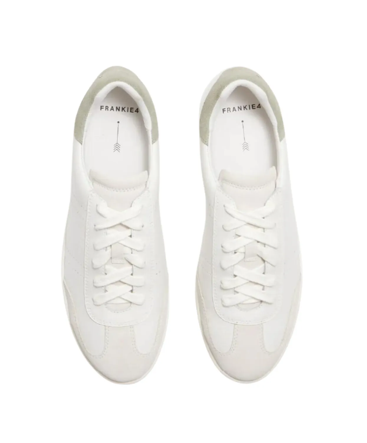 Womens Frankie4 Shoes Frankie4 Drew White/Pistachio Sneakers